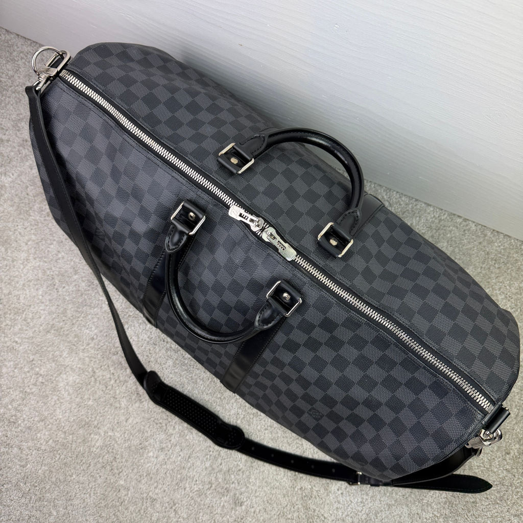 LOUIS VUITTON DAMIER KEEPALL 55 | PRE OWNED
