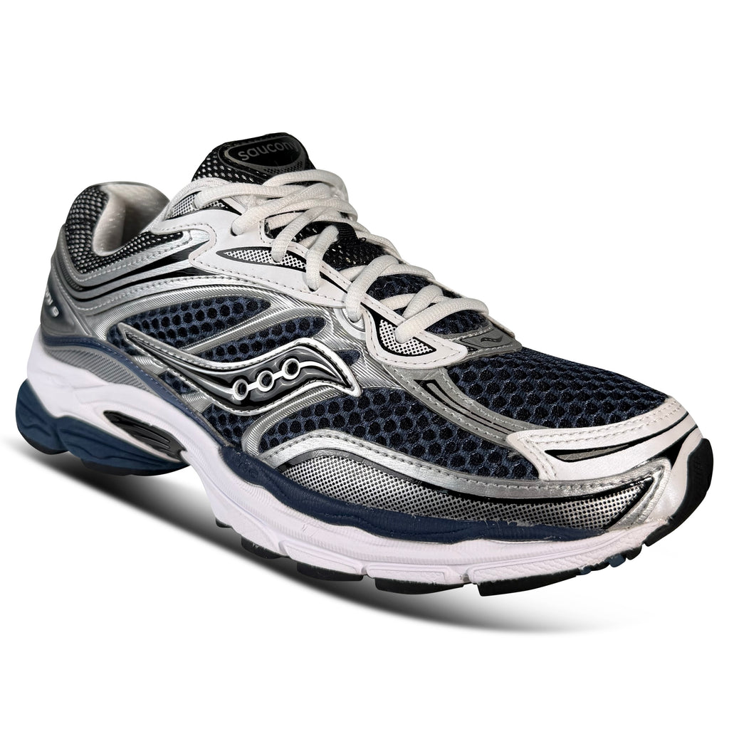 SAUCONY PROGRID OMNI 9 NAVY - UK 8.5 | PRE OWNED