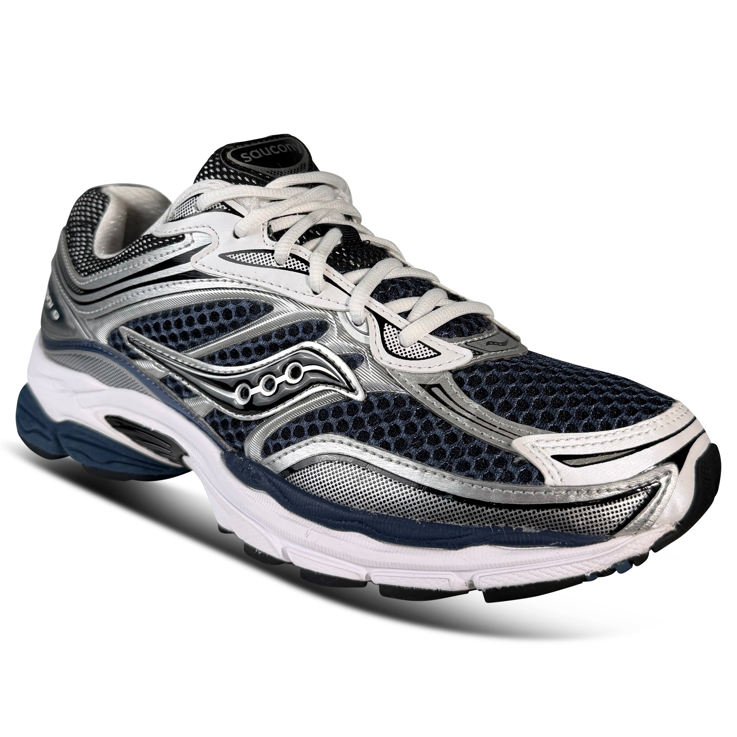 SAUCONY PROGRID OMNI 9 NAVY - UK 8.5 | PRE OWNED