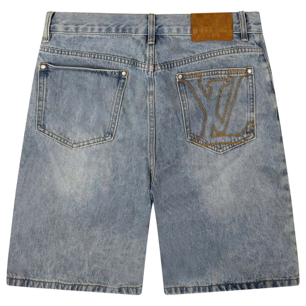 LOUIS VUITTON DENIM SHORTS - 32W| PRE OWNED