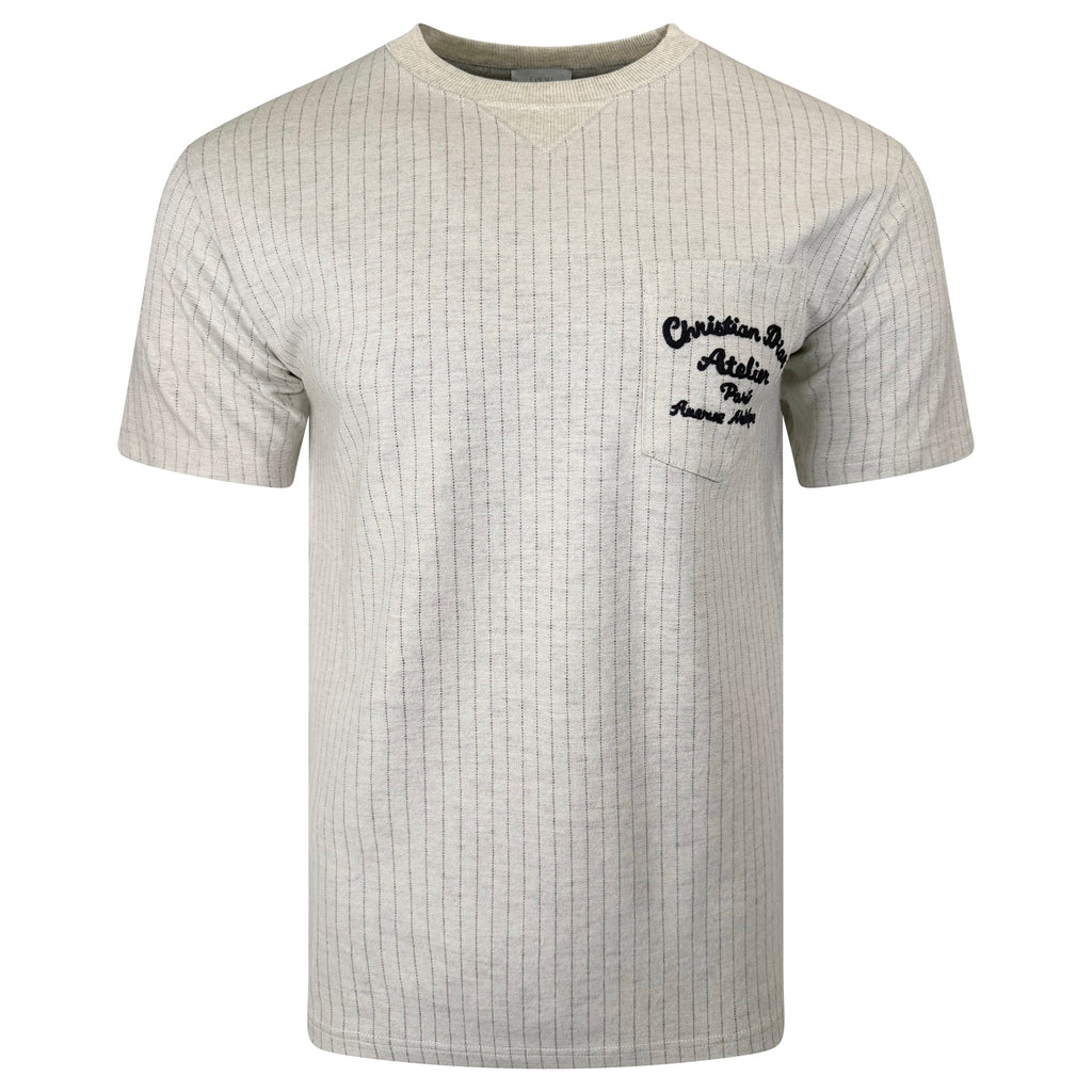 DIOR ATELIER GREY T SHIRT - SMALL (Fits Size Large) | PRE OWNED