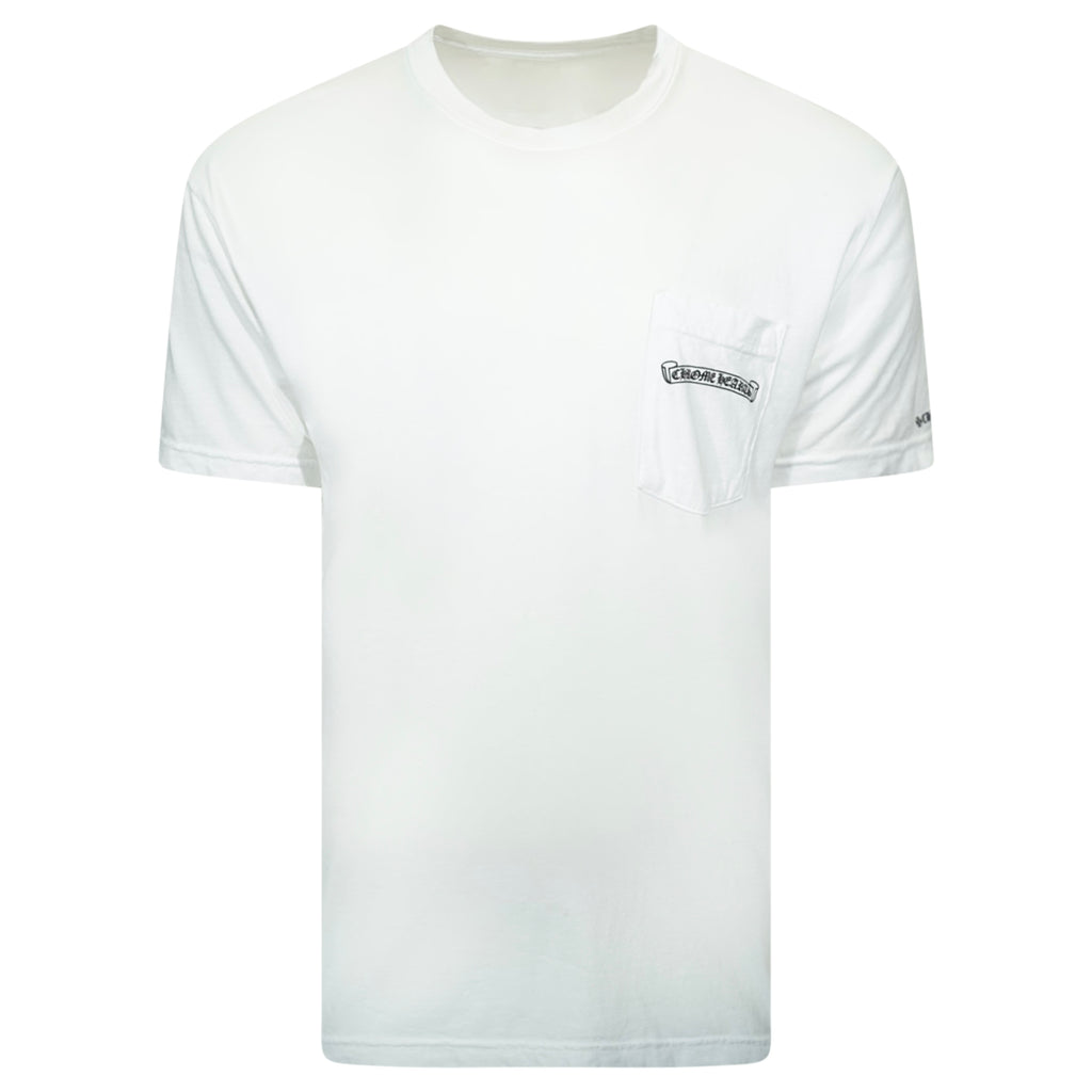 CHROME HEARTS WHITE LOGO T SHIRT- XL | NEW