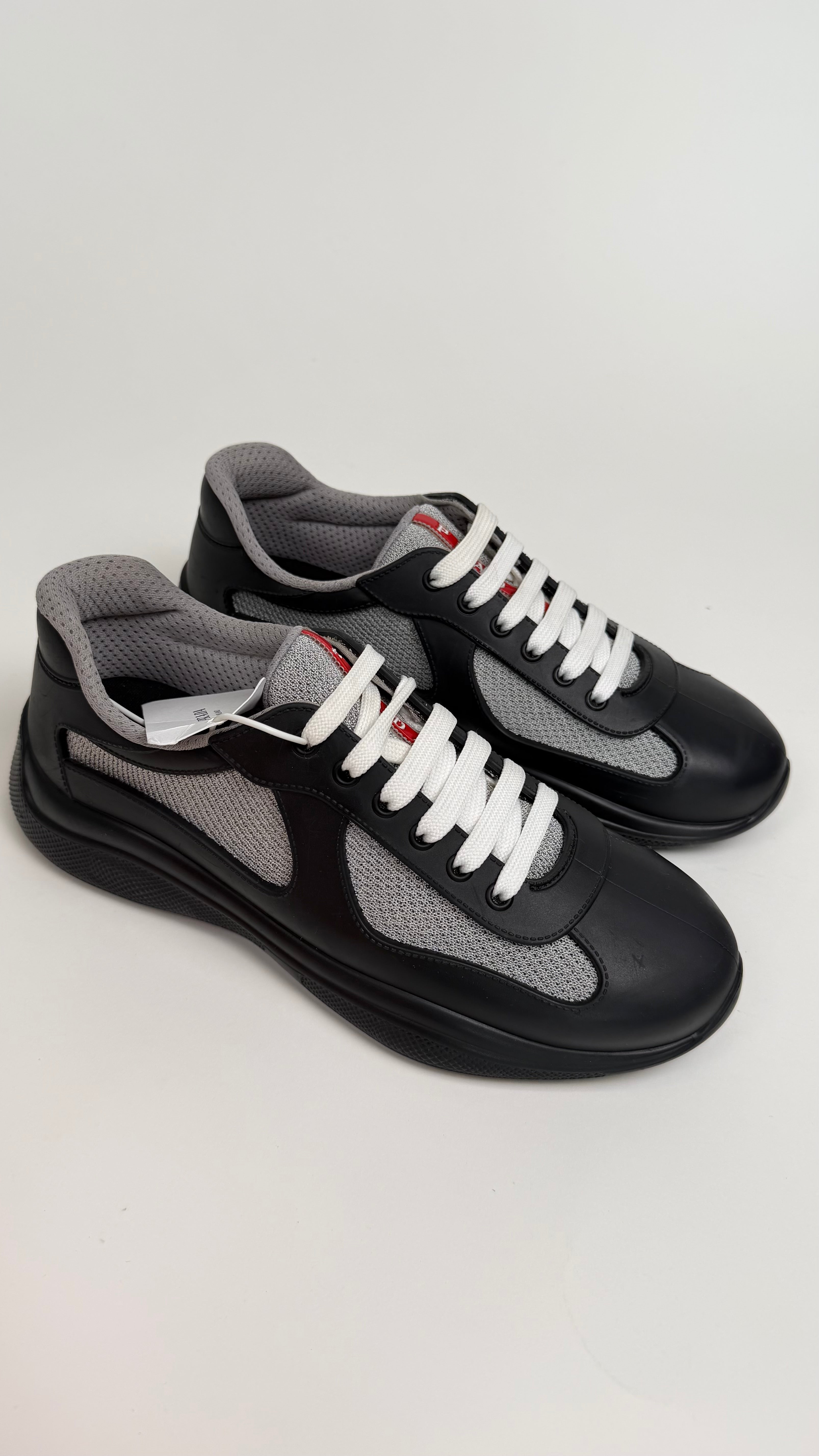 PRADA AMERICA CUP BLACK - UK 6 (Fits 7) | NEW