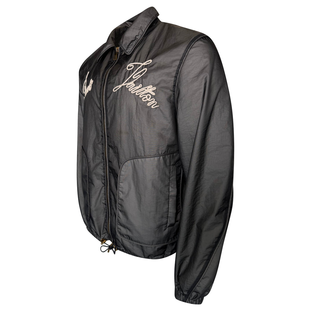 LOUIS VUITTON GREY NAUTICAL EMBROIDERED JACKET - LARGE (50) | PRE OWNED