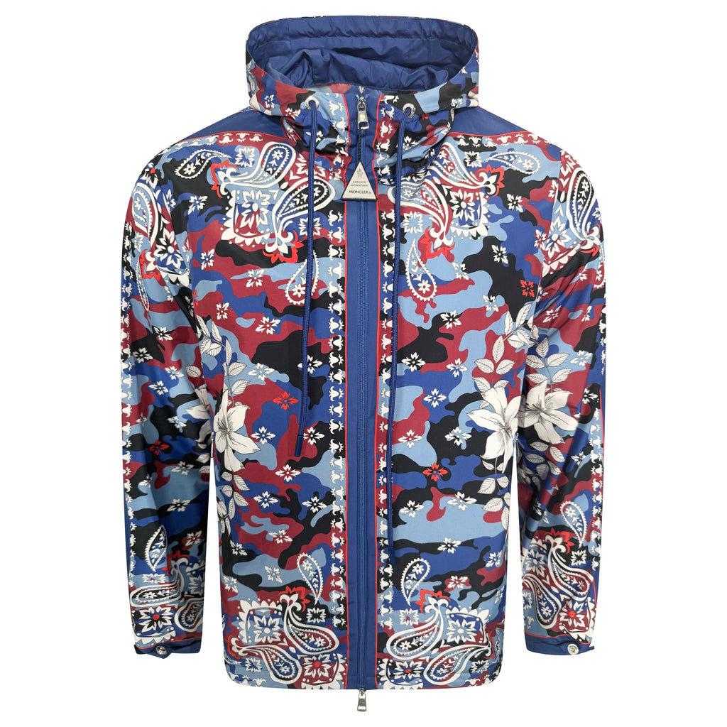 MONCLER HOTAY PRINTED WINDBREAKER - SIZE 3 (Fits Large) | NEW