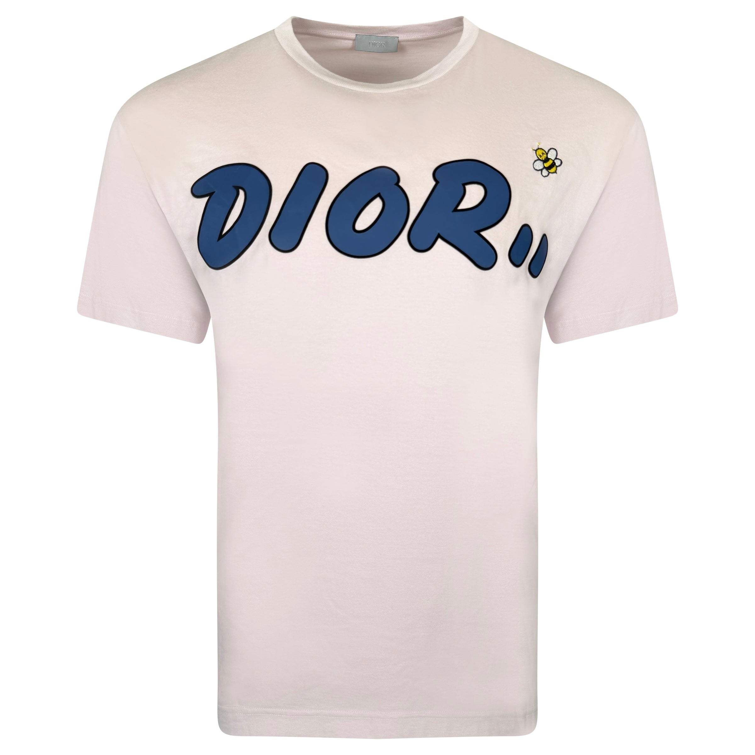 DIOR X KAWS LOGO T SHIRT - LARGE | PRE OWNED