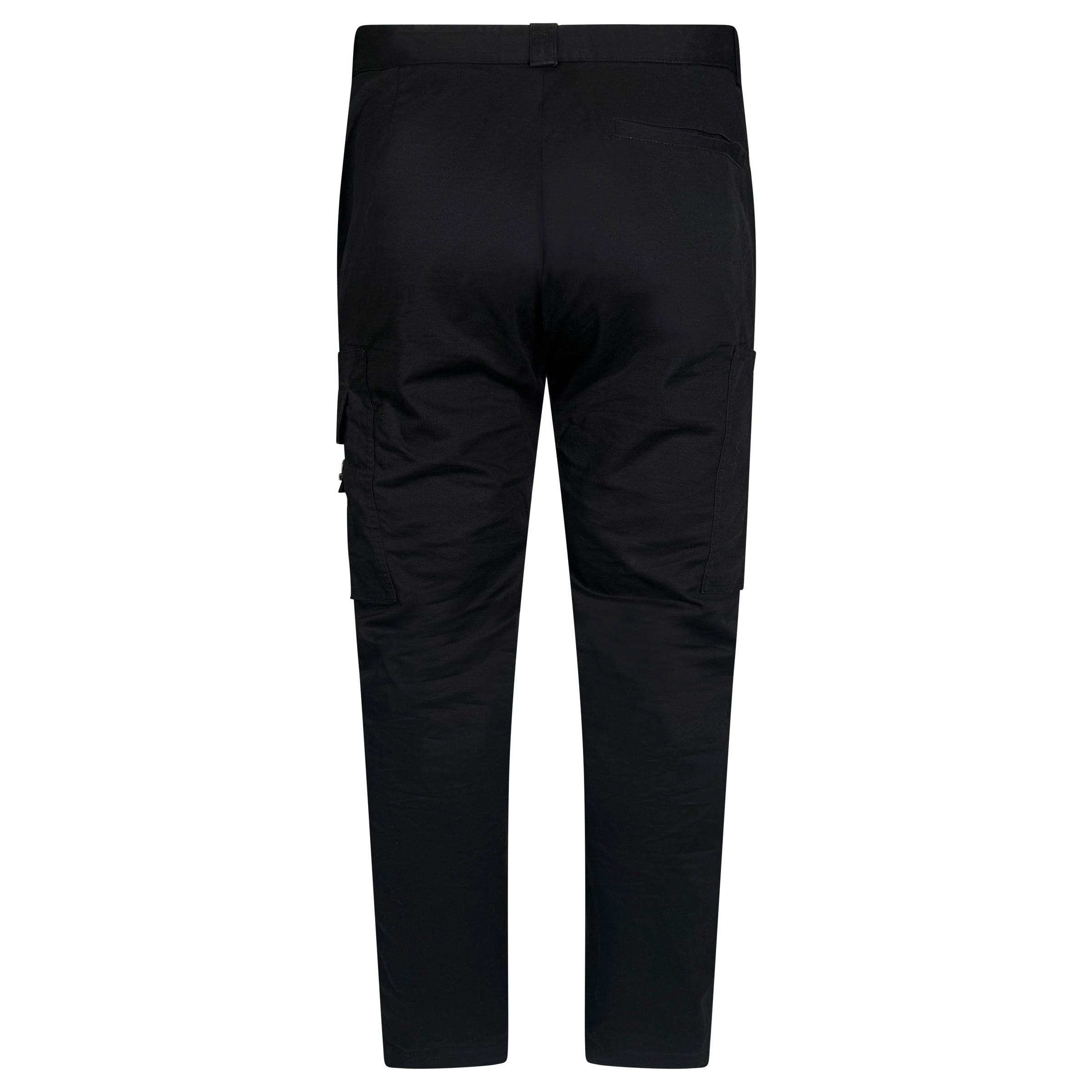 LOUIS VUITTON BLACK CARGO TROUSERS - 52 Fit (34W/32L) | PRE OWNED