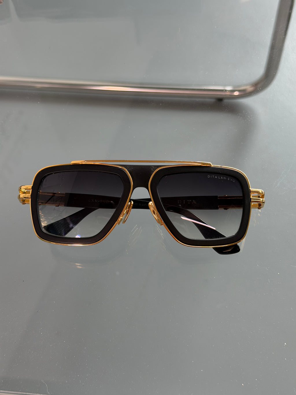 DITA BLACK / GOLD SUNGLASSES LXN - EVO | PRE OWNED
