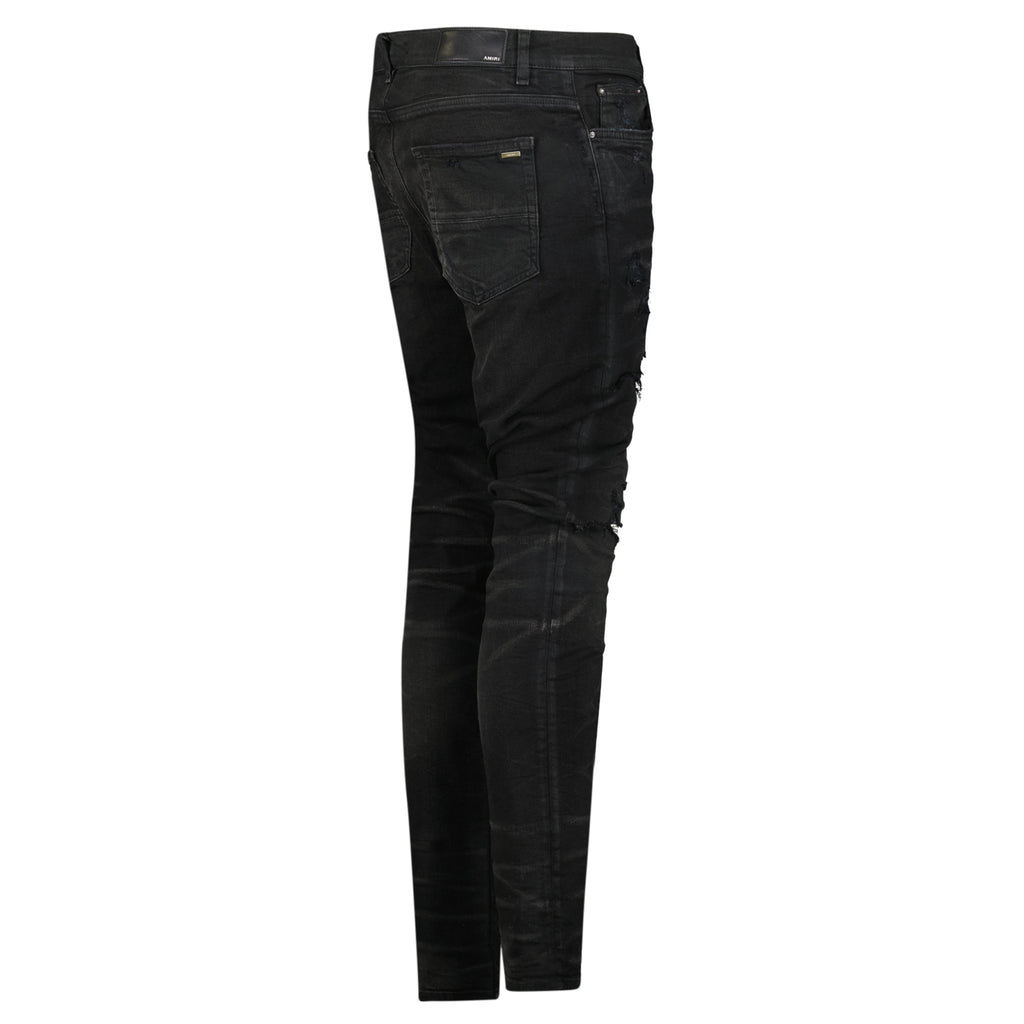 AMIRI LIGHT BLACK DENIM JEANS - W32/L32 | PRE OWNED - Affluent ArchivesUsed HIGH END DESIGNER CLOTHING