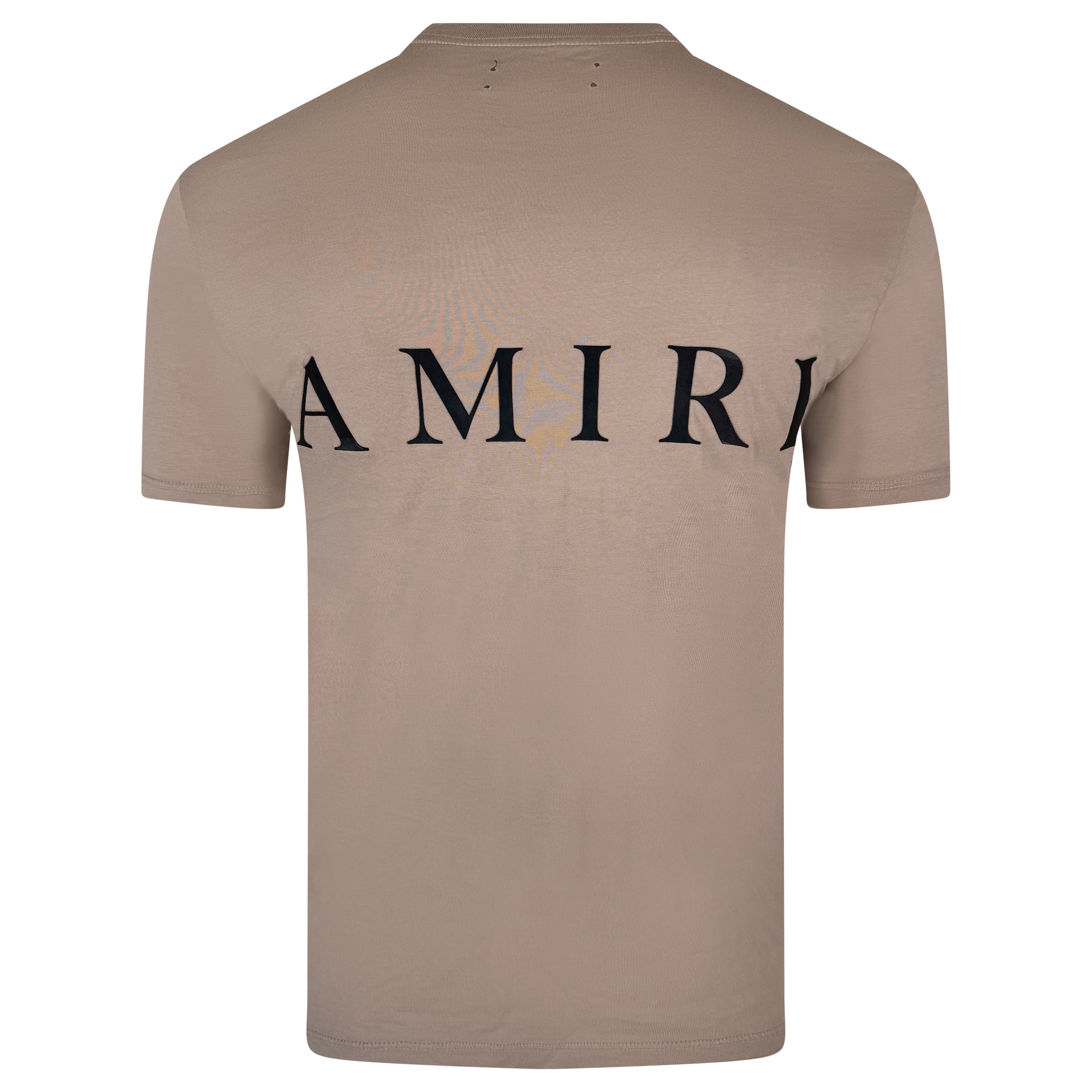 AMIRI LOGO T SHIRT BEIGE - XS (Fits Medium) | PRE OWNED - Affluent ArchivesUsed HIGH END DESIGNER CLOTHING