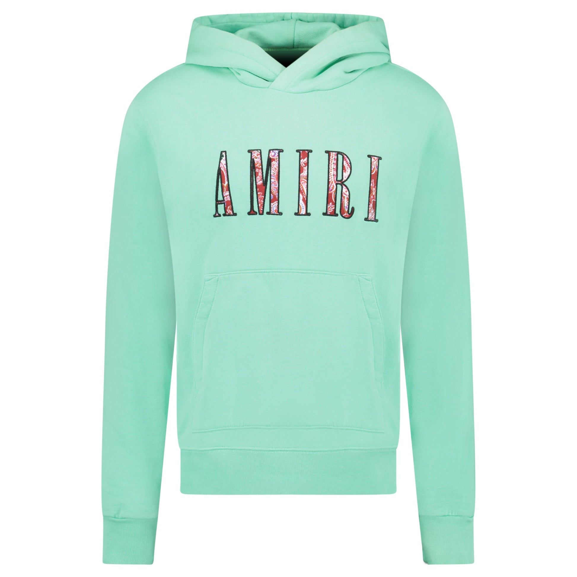AMIRI MINT GREEN LOGO SWEATSHIRT - SMALL (Fits Medium) - Affluent ArchivesUsed HIGH END DESIGNER CLOTHING