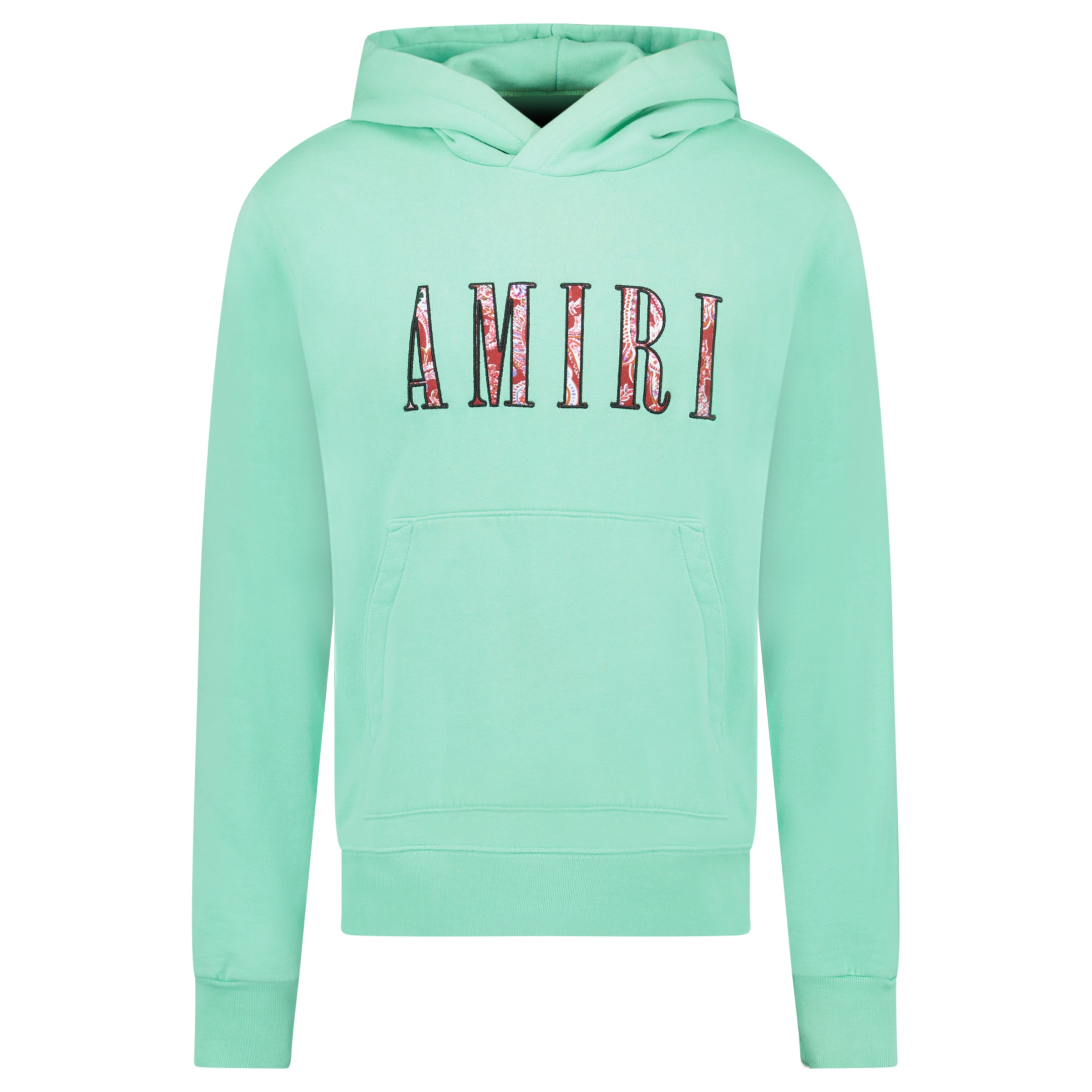 AMIRI MINT GREEN LOGO SWEATSHIRT - SMALL (Fits Medium) - Affluent ArchivesUsed HIGH END DESIGNER CLOTHING