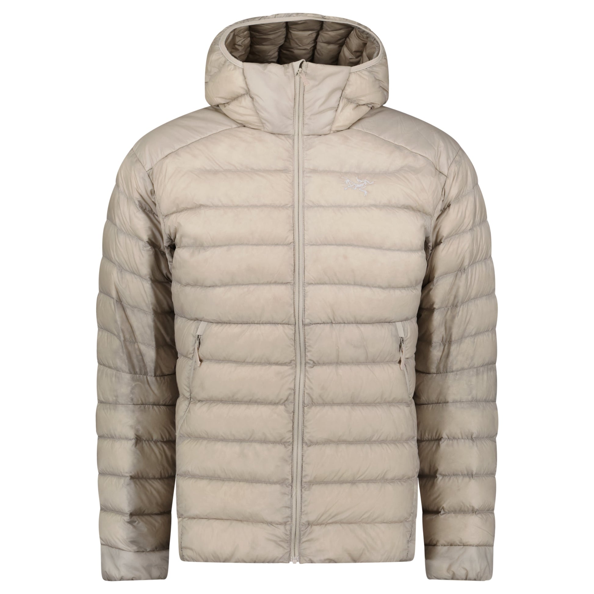 ARCTERYX BEIGE QUILTED JACKET - MEDIUM - Affluent ArchivesUsed HIGH END DESIGNER CLOTHING