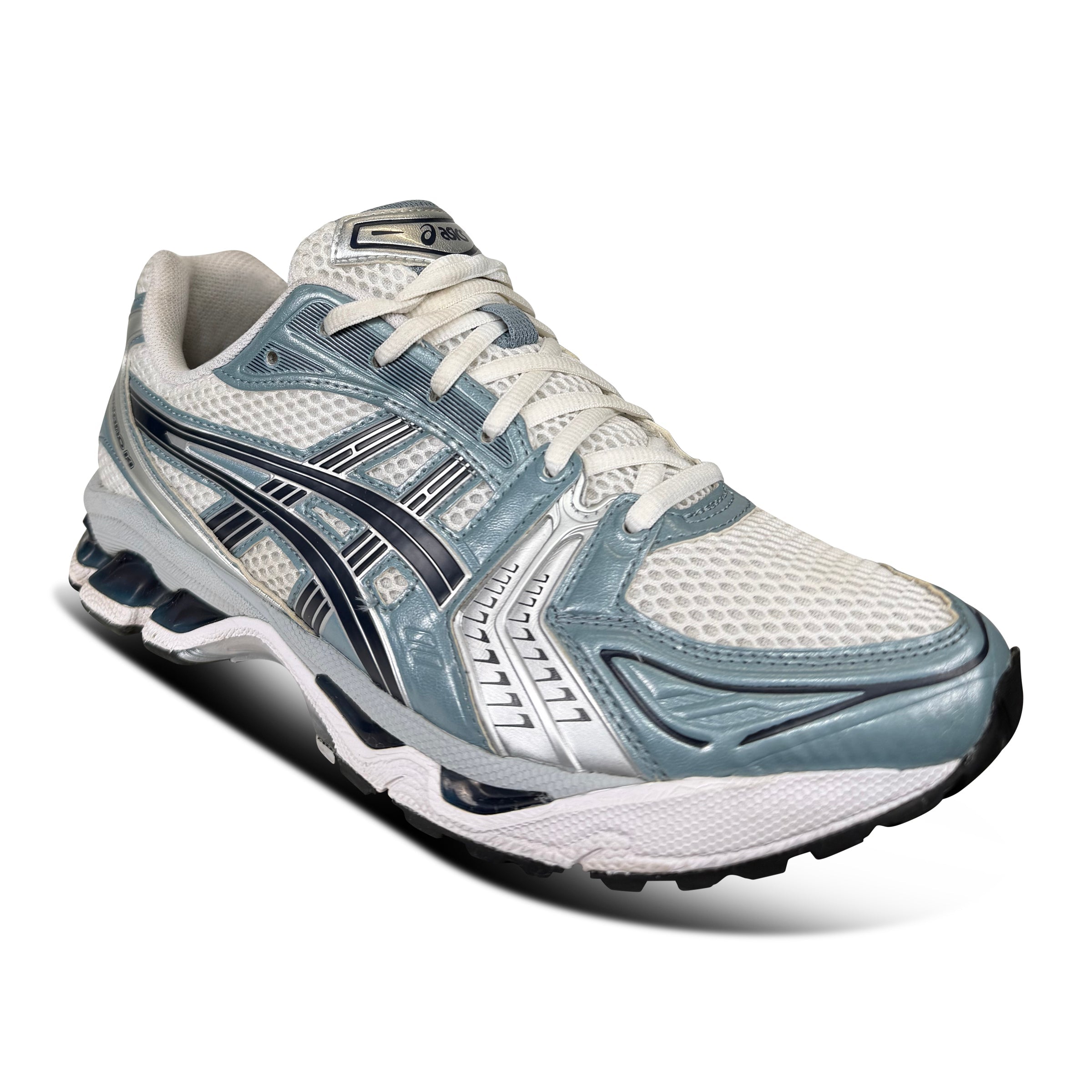 ASIC BLUE GEL KAYANO TRAINER - UK 8.5 (42.5) - Affluent ArchivesUsed HIGH END DESIGNER CLOTHING