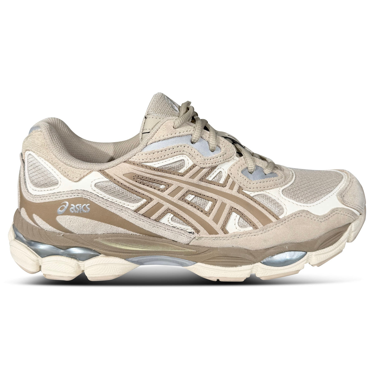 ASIC GEL - NYC TRAINER BEIGE - UK 8.5 (42.5) | PRE OWNED - Affluent ArchivesUsed HIGH END DESIGNER CLOTHING