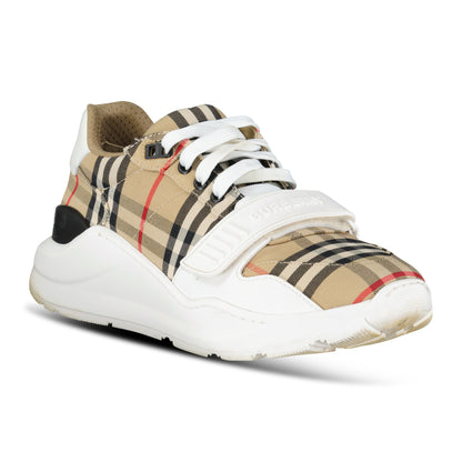 BURBERRY BEIGE SNEAKER - UK 9 (43) - Affluent ArchivesUsed HIGH END DESIGNER CLOTHING
