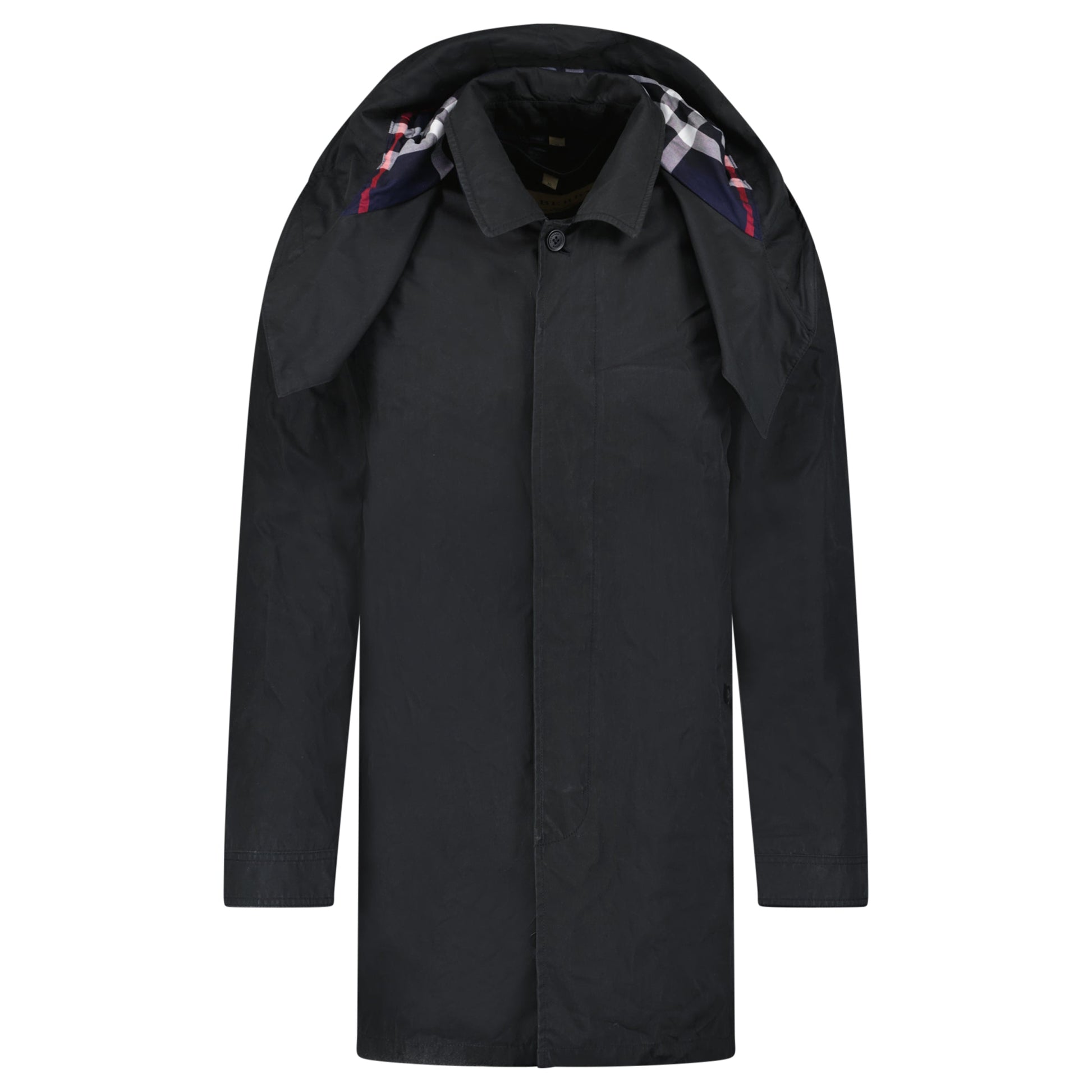 BURBERRY BLACK JACKET - LARGE (50) - Affluent ArchivesUsed HIGH END DESIGNER CLOTHING