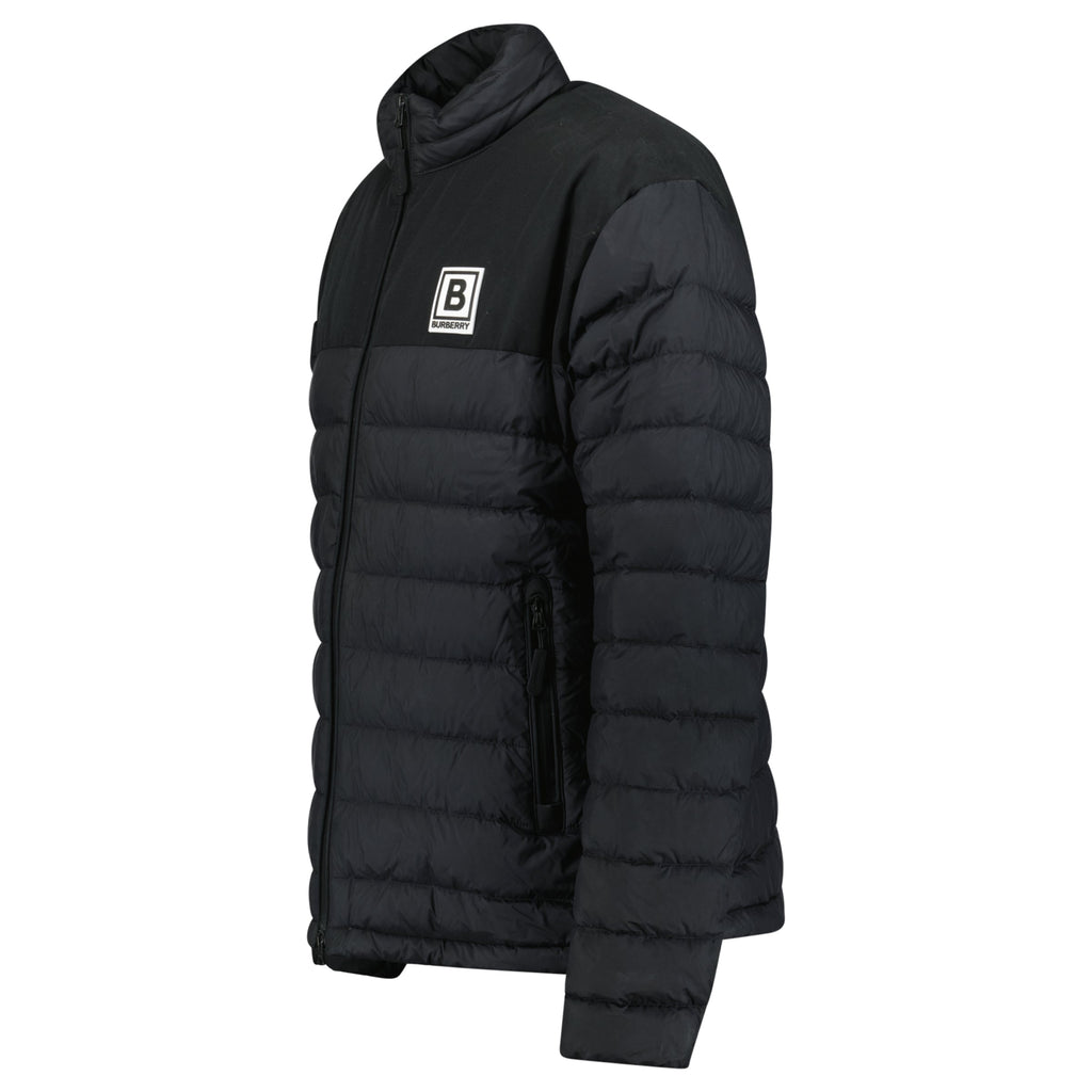 BURBERRY BLACK PUFFER JACKET - XXL (Fits XL) - Affluent ArchivesUsed HIGH END DESIGNER CLOTHING