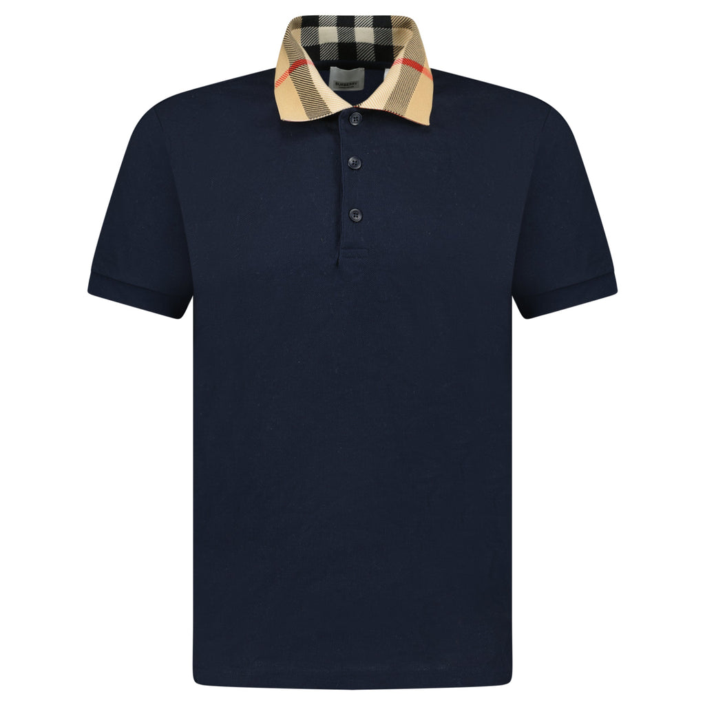 BURBERRY NAVY POLO - LARGE - Affluent ArchivesUsed HIGH END DESIGNER CLOTHING