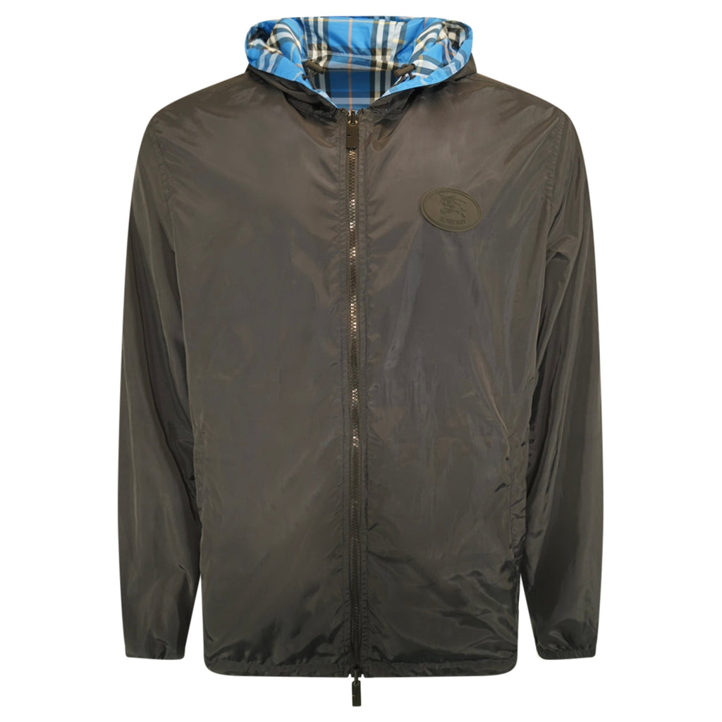 BURBERRY NAVY REVERSIBLE WINDBREAKER - XL | PRE OWNED - Affluent ArchivesUsed HIGH END DESIGNER CLOTHING