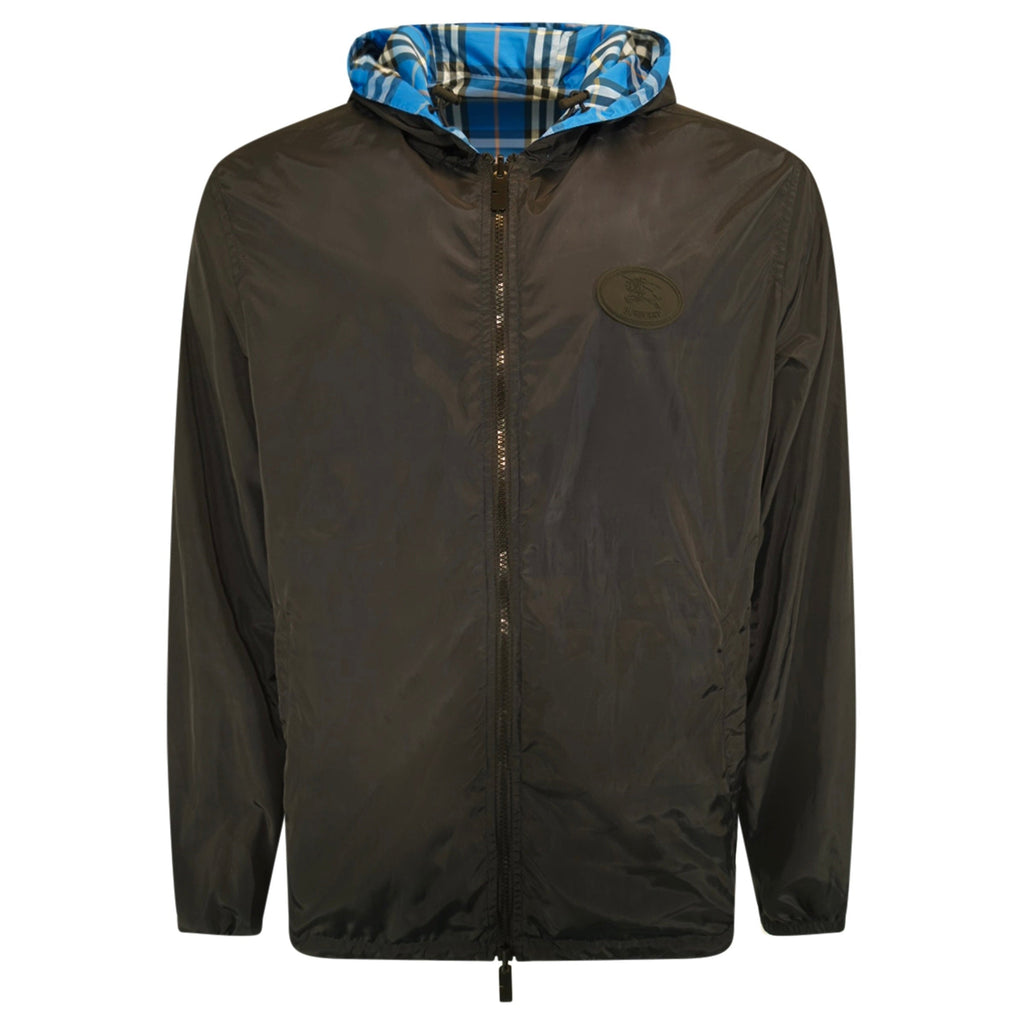 BURBERRY NAVY REVERSIBLE WINDBREAKER - XL | PRE OWNED - Affluent ArchivesUsed HIGH END DESIGNER CLOTHING