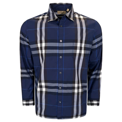 Burberry Navy Shirt - XXL (Fits Large) | Pre-Owned