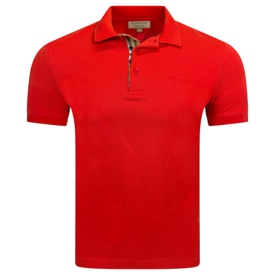BURBERRY RED POLO - MEDIUM | PRE OWNED - Affluent ArchivesUsed HIGH END DESIGNER CLOTHING