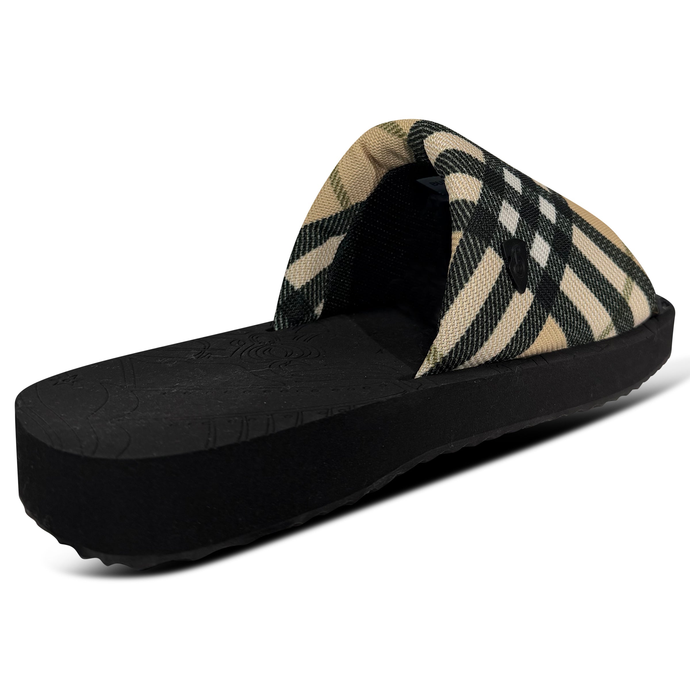 BURBERRY TREK CHECK SLIDERS - UK 7 (41) | NEW - Affluent ArchivesUsed HIGH END DESIGNER CLOTHING