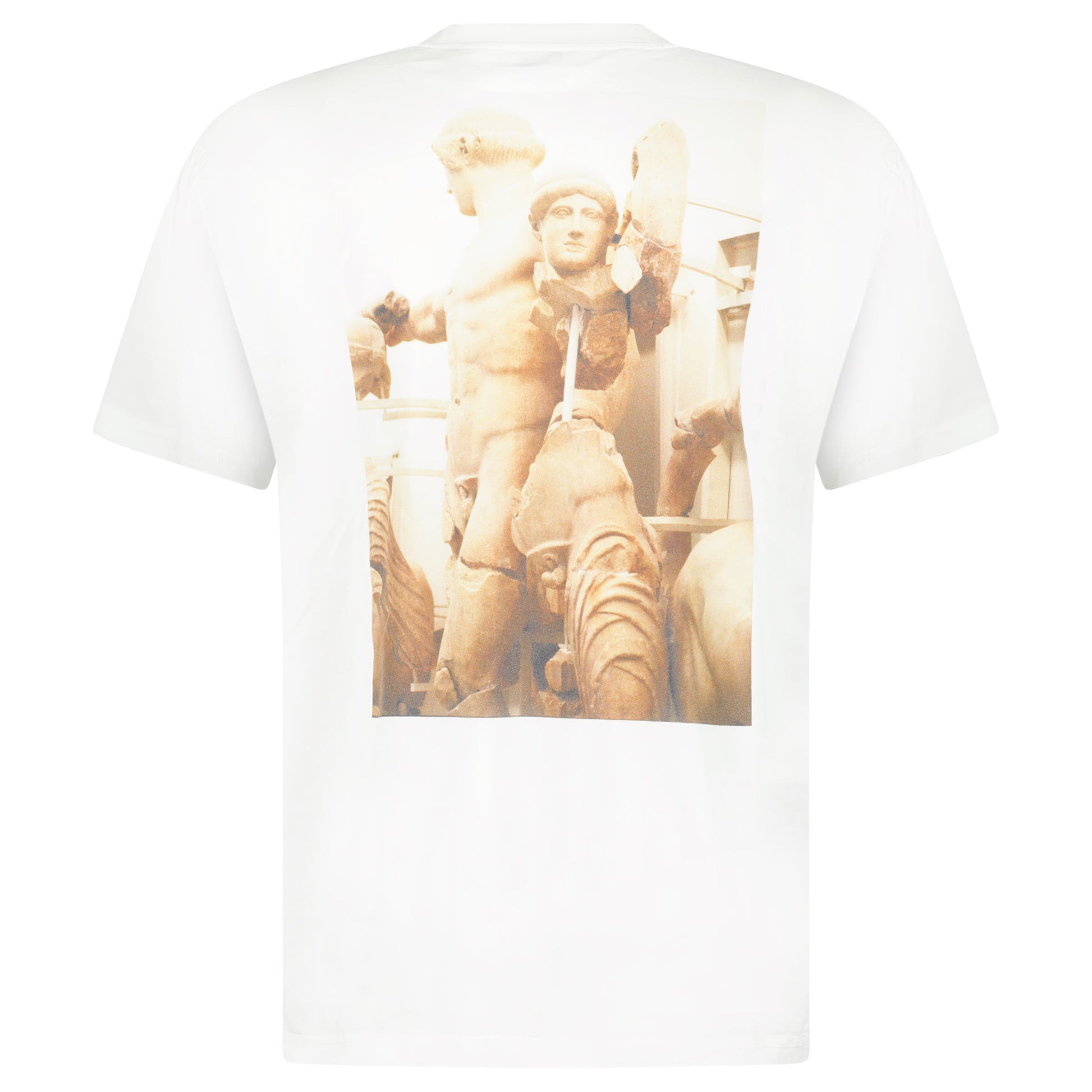 BURBERRY WHITE LOGO T SHIRT - LARGE - Affluent ArchivesUsed HIGH END DESIGNER CLOTHING
