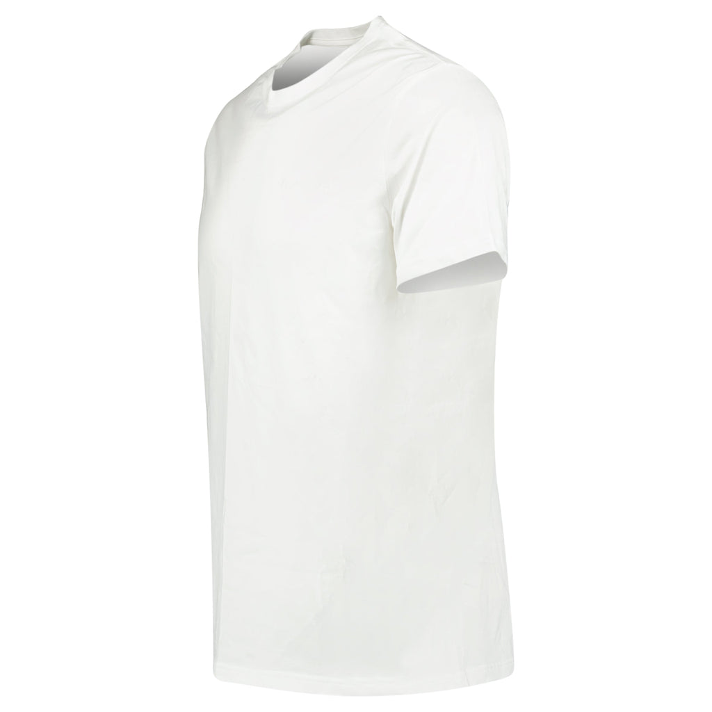 BURBERRY WHITE LOGO T SHIRT - LARGE (NEW) - Affluent ArchivesUsed HIGH END DESIGNER CLOTHING