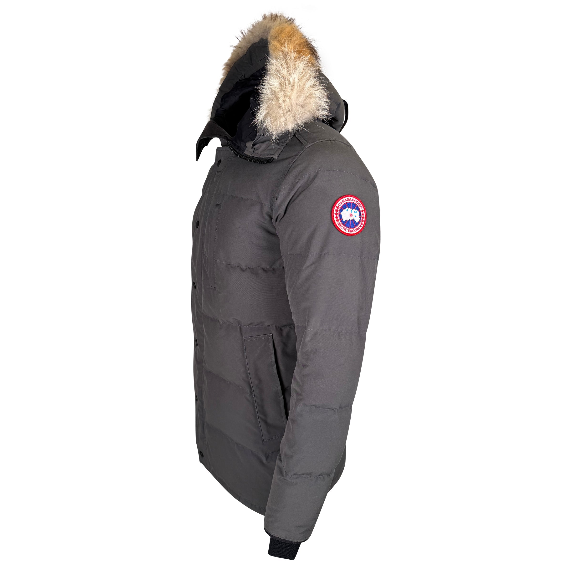 CANADA GOOSE GREY CARSON - MEDIUM - Affluent ArchivesUsed HIGH END DESIGNER CLOTHING