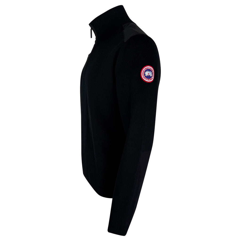 CANADA GOOSE KNITTED SWEATSHIRT BLACK - XL - Affluent ArchivesUsed HIGH END DESIGNER CLOTHING