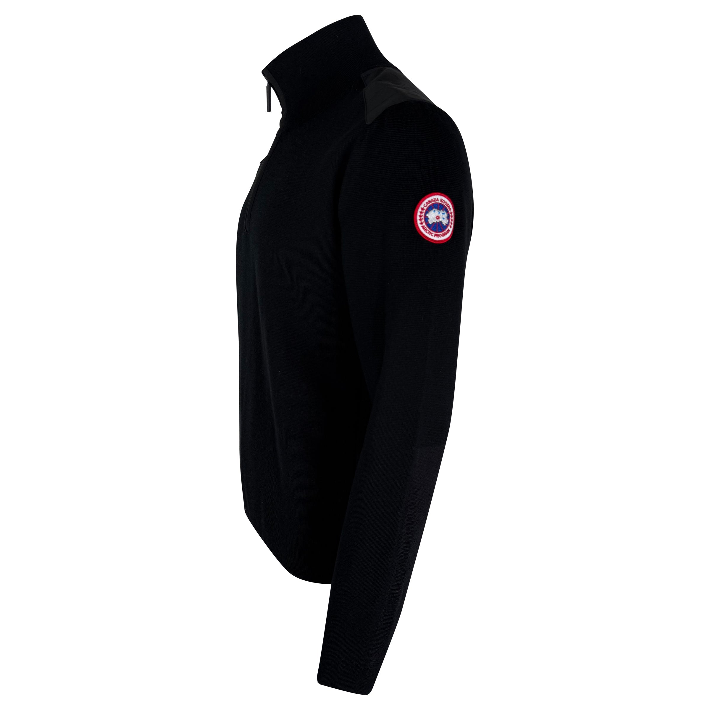 CANADA GOOSE KNITTED SWEATSHIRT BLACK - XL - Affluent ArchivesUsed HIGH END DESIGNER CLOTHING
