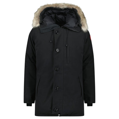 CANADA GOOSE LANGFORD BLACK COAT - LARGE - Affluent ArchivesUsed HIGH END DESIGNER CLOTHING