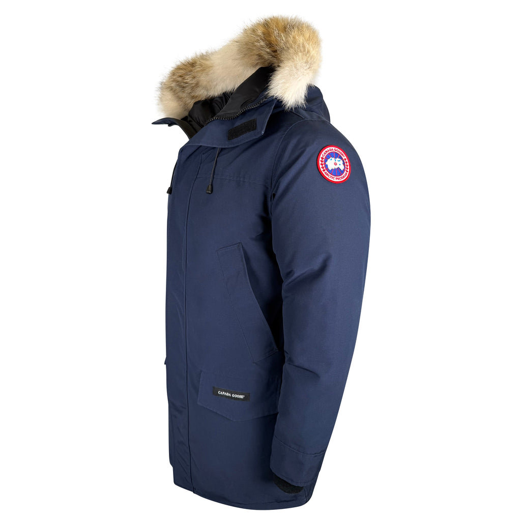 CANADA GOOSE LANGFORD NAVY COAT - MEDIUM - Affluent ArchivesUsed HIGH END DESIGNER CLOTHING