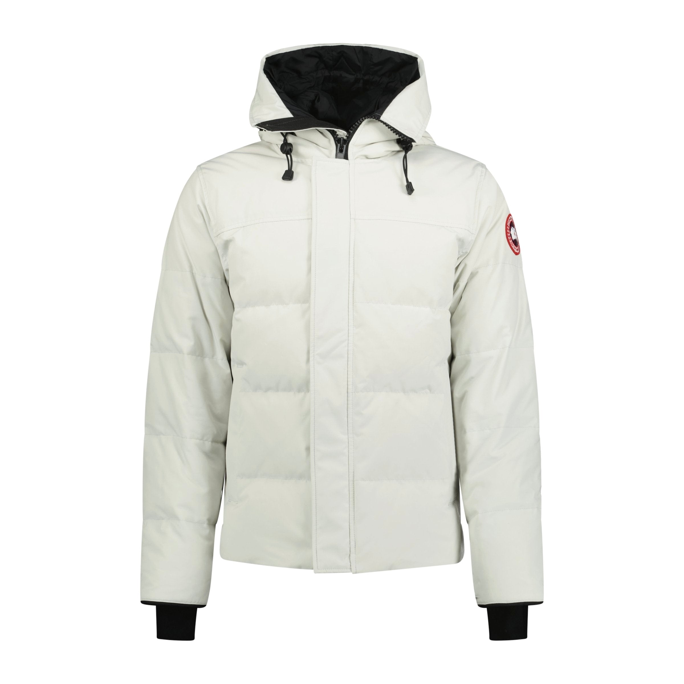 CANADA GOOSE MACMILLAN WHITE COAT - MEDIUM - Affluent ArchivesUsed HIGH END DESIGNER CLOTHING