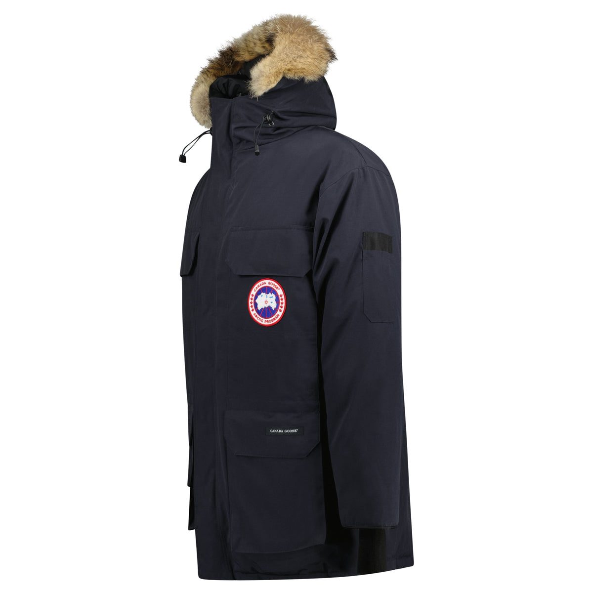 CANADA GOOSE NAVY FUR EXPEDITION - LARGE - Affluent ArchivesUsed HIGH END DESIGNER CLOTHING