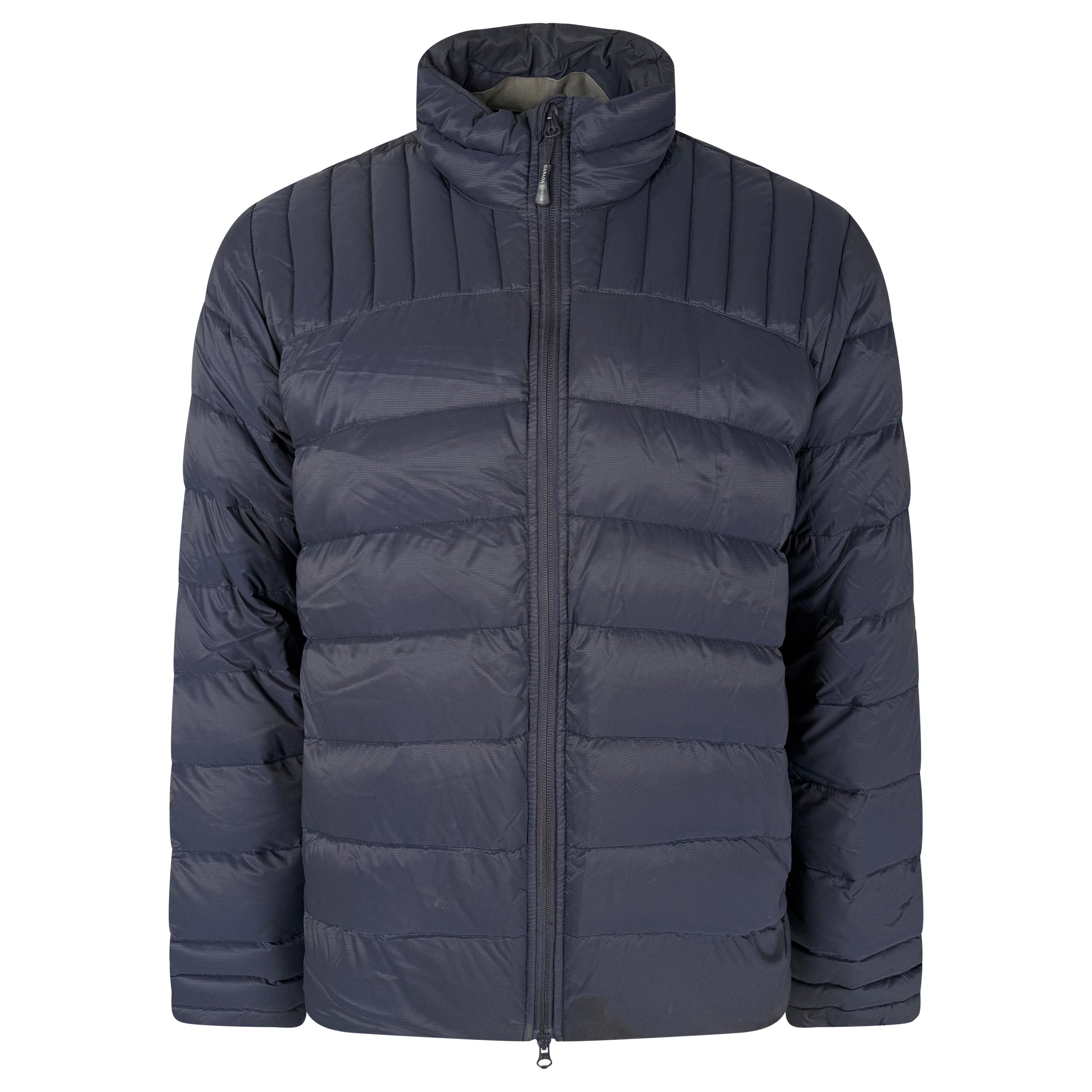 CANADA GOOSE NAVY QUILTED JACKET - XL - Affluent ArchivesUsed HIGH END DESIGNER CLOTHING