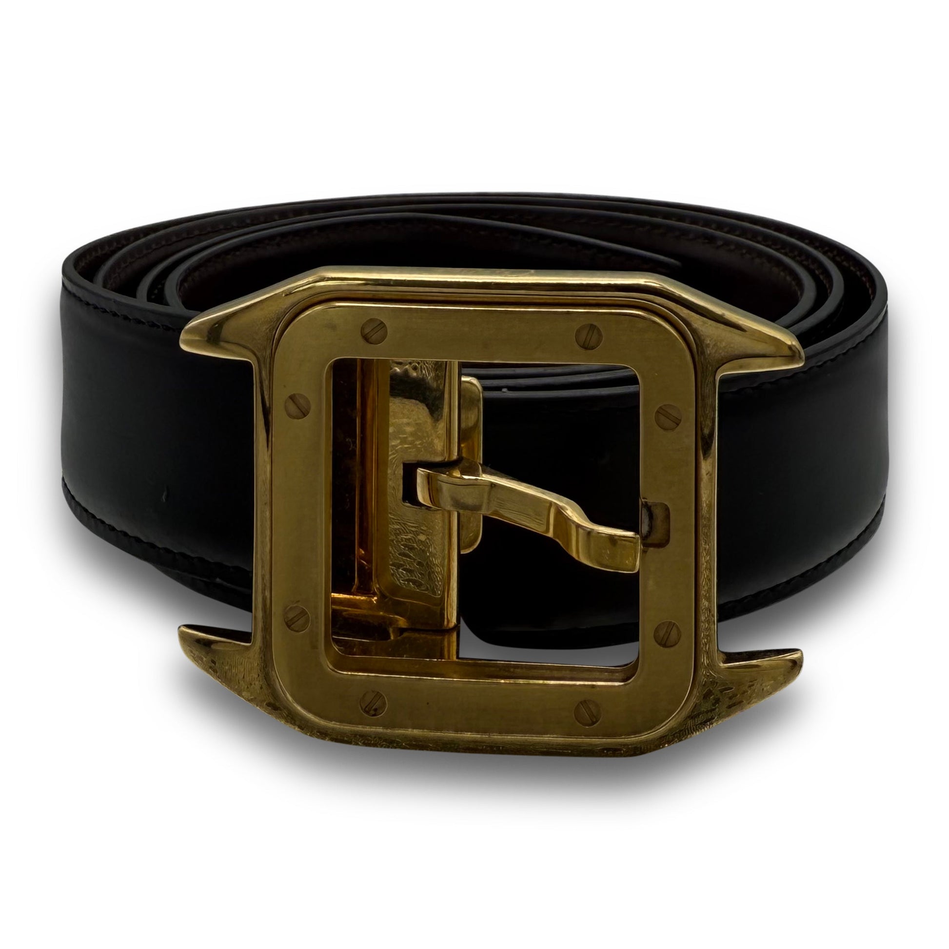 CARTIER SANTOS BELT (34 - 38W) - Affluent ArchivesUsed HIGH END DESIGNER CLOTHING