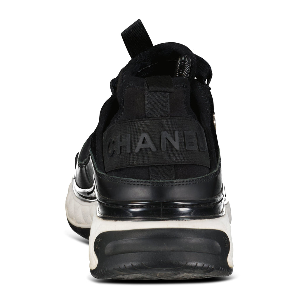 CHANEL BLACK TRAINERS - UK 7 (41) - Affluent ArchivesUsed HIGH END DESIGNER CLOTHING
