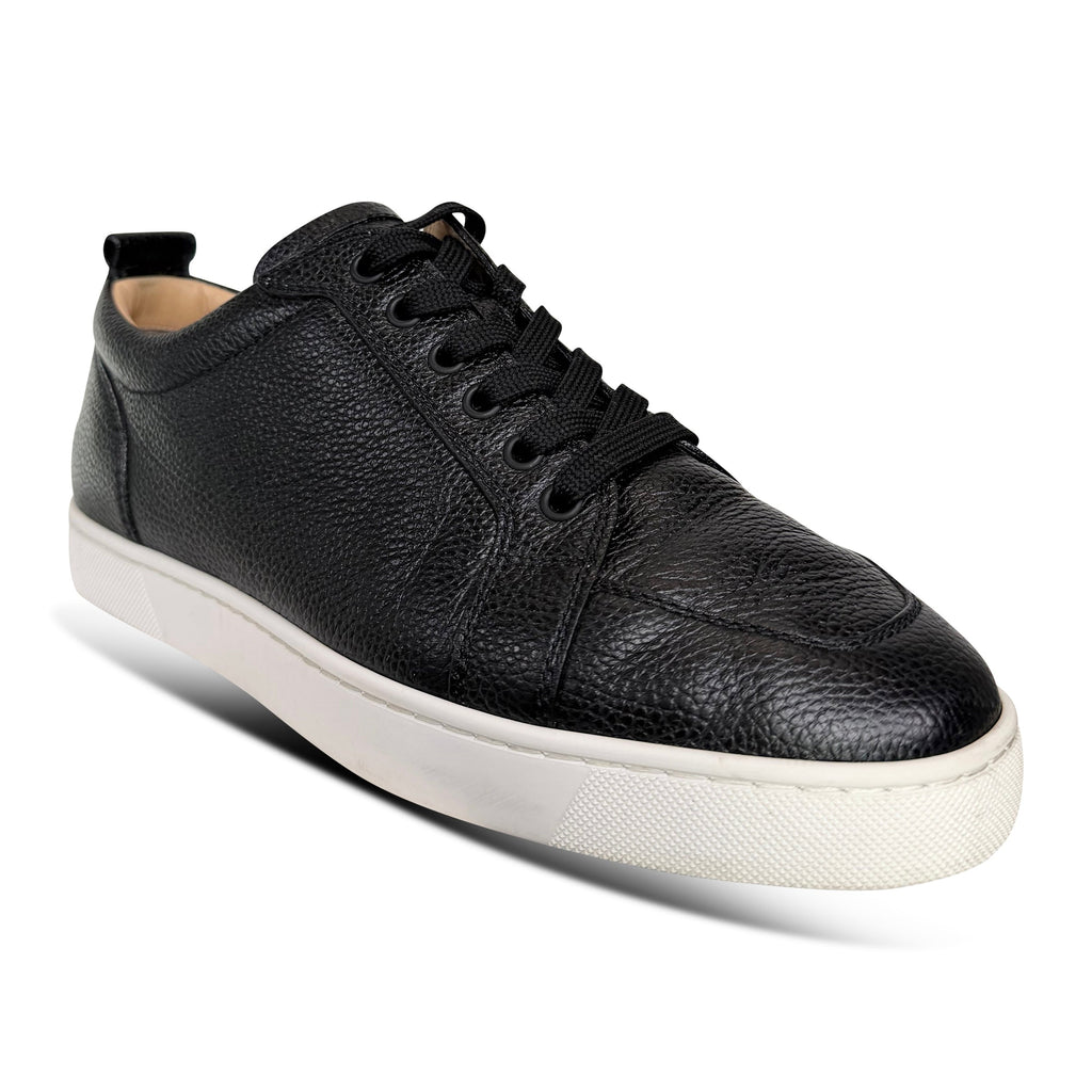 CHRISTIAN LOUBOUTIN RANTULOW BLACK TRAINER - UK 8 (42) - Affluent ArchivesUsed HIGH END DESIGNER CLOTHING