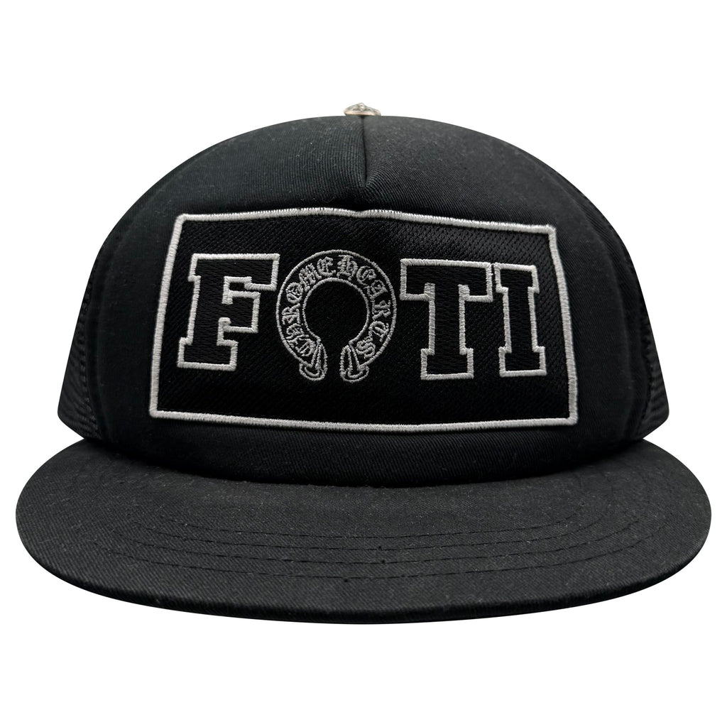 CHROME HEARTS BLACK HAT - Affluent ArchivesUsed HIGH END DESIGNER CLOTHING