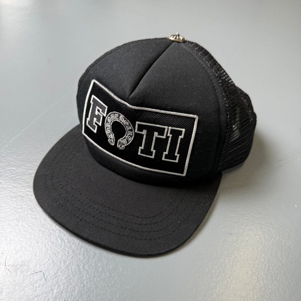 CHROME HEARTS BLACK HAT - Affluent ArchivesUsed HIGH END DESIGNER CLOTHING