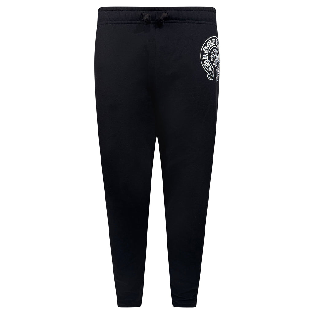 CHROME HEARTS BLACK LOOG TRACK PANTS - MEDIUM | PRE OWNED - Affluent ArchivesUsed HIGH END DESIGNER CLOTHING
