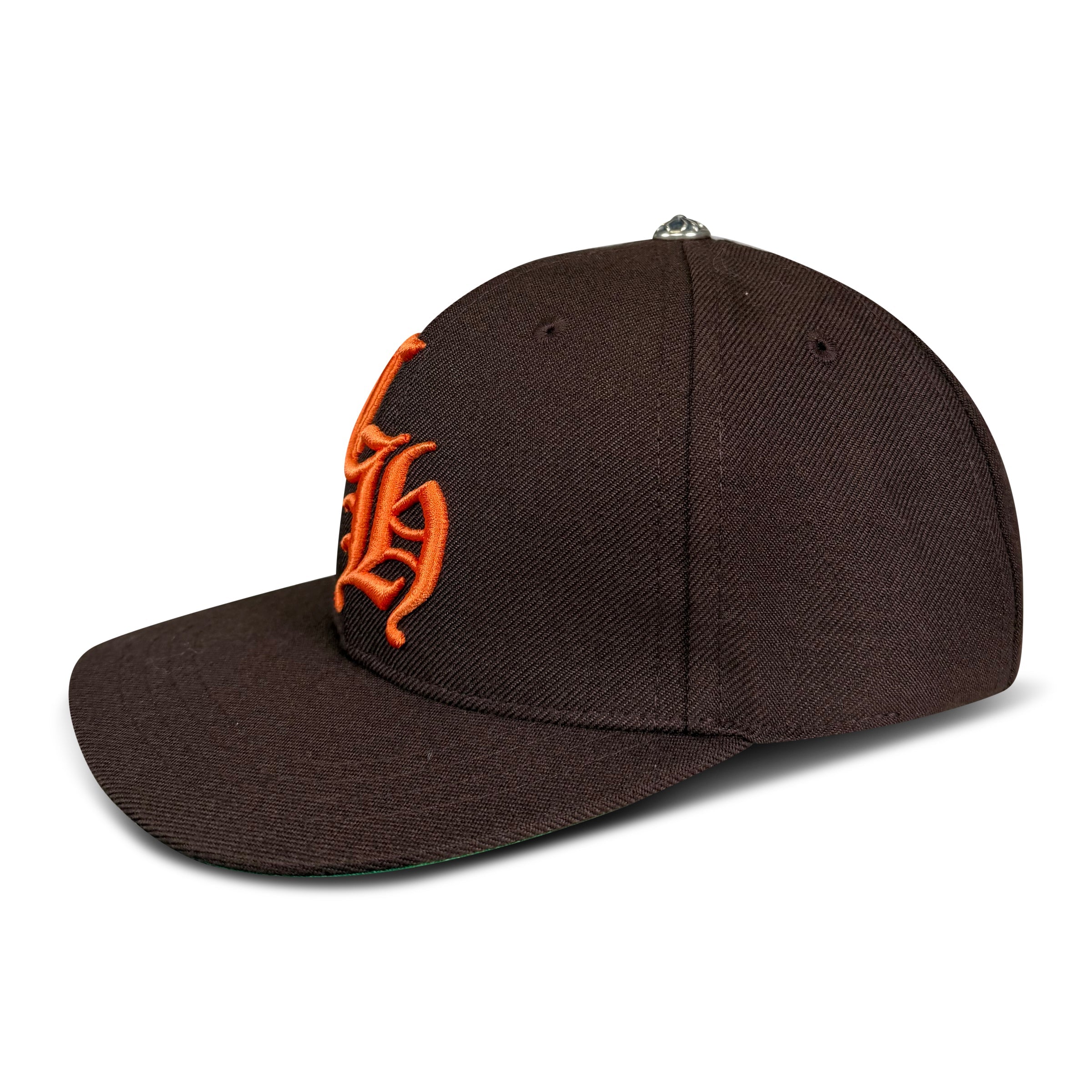 CHROME HEARTS BROWN CH HAT - NEW - Affluent ArchivesUsed HIGH END DESIGNER CLOTHING