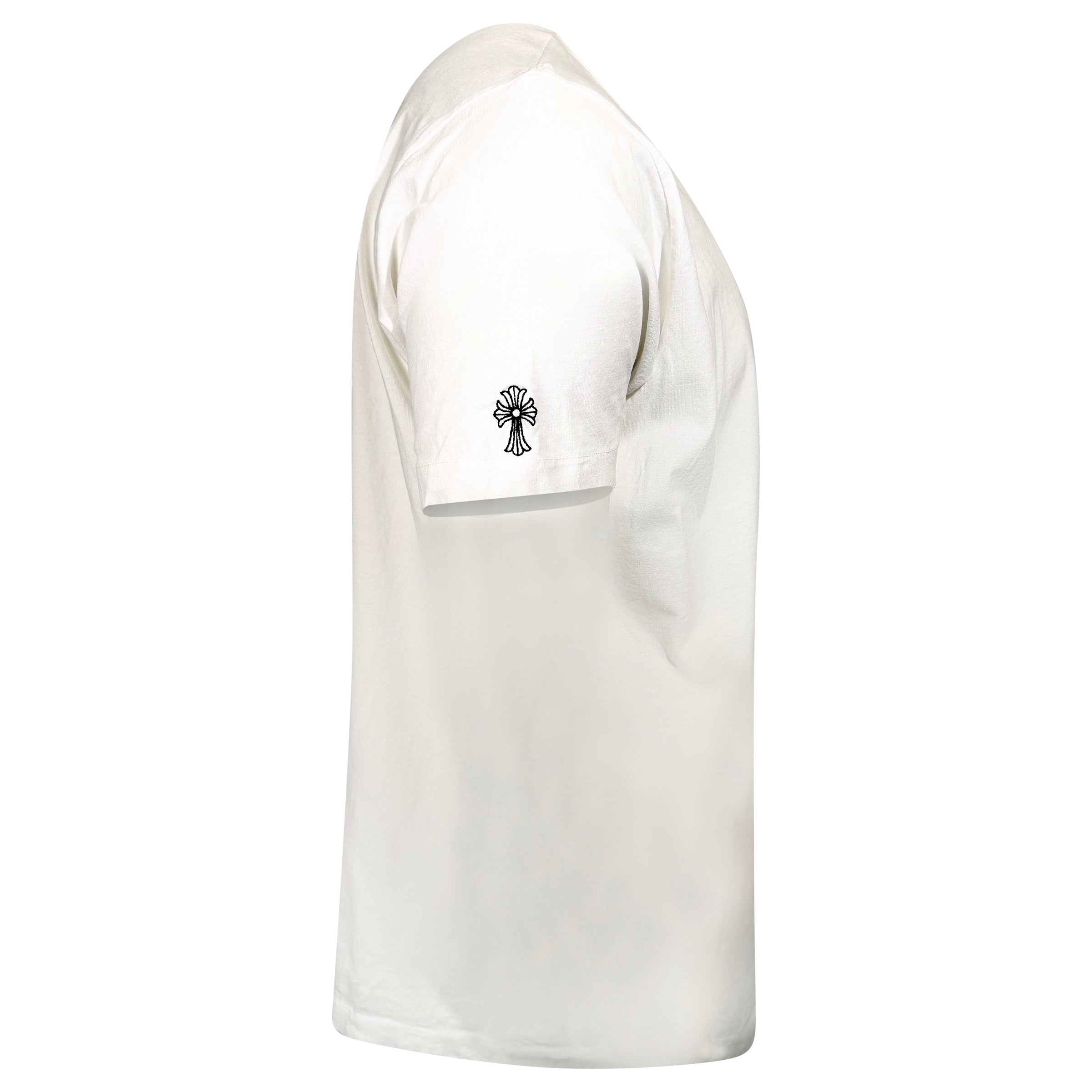 CHROME HEARTS EYE POCKET WHITE T SHIRT - XXL | PRE OWNED - Affluent ArchivesUsed HIGH END DESIGNER CLOTHING