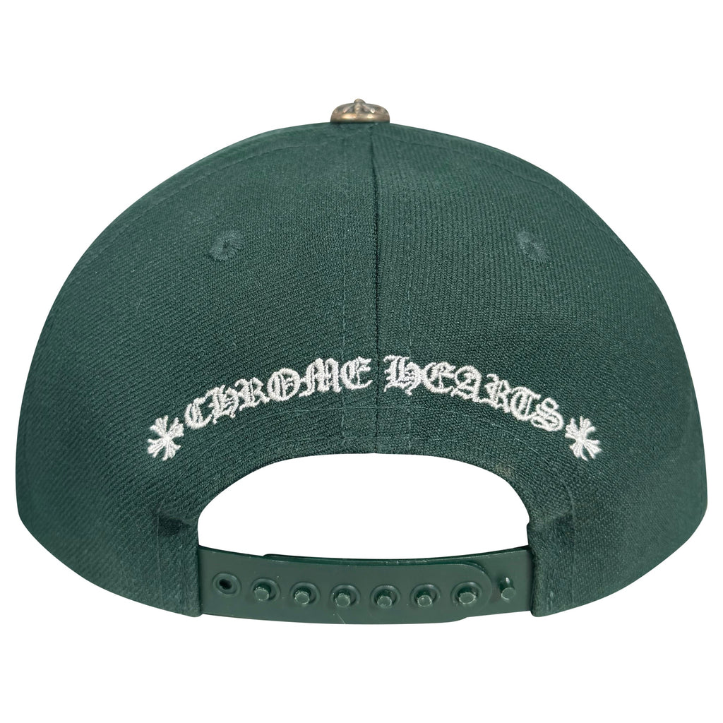 CHROME HEARTS GREEN CH HAT | PRE OWNED - Affluent ArchivesUsed HIGH END DESIGNER CLOTHING