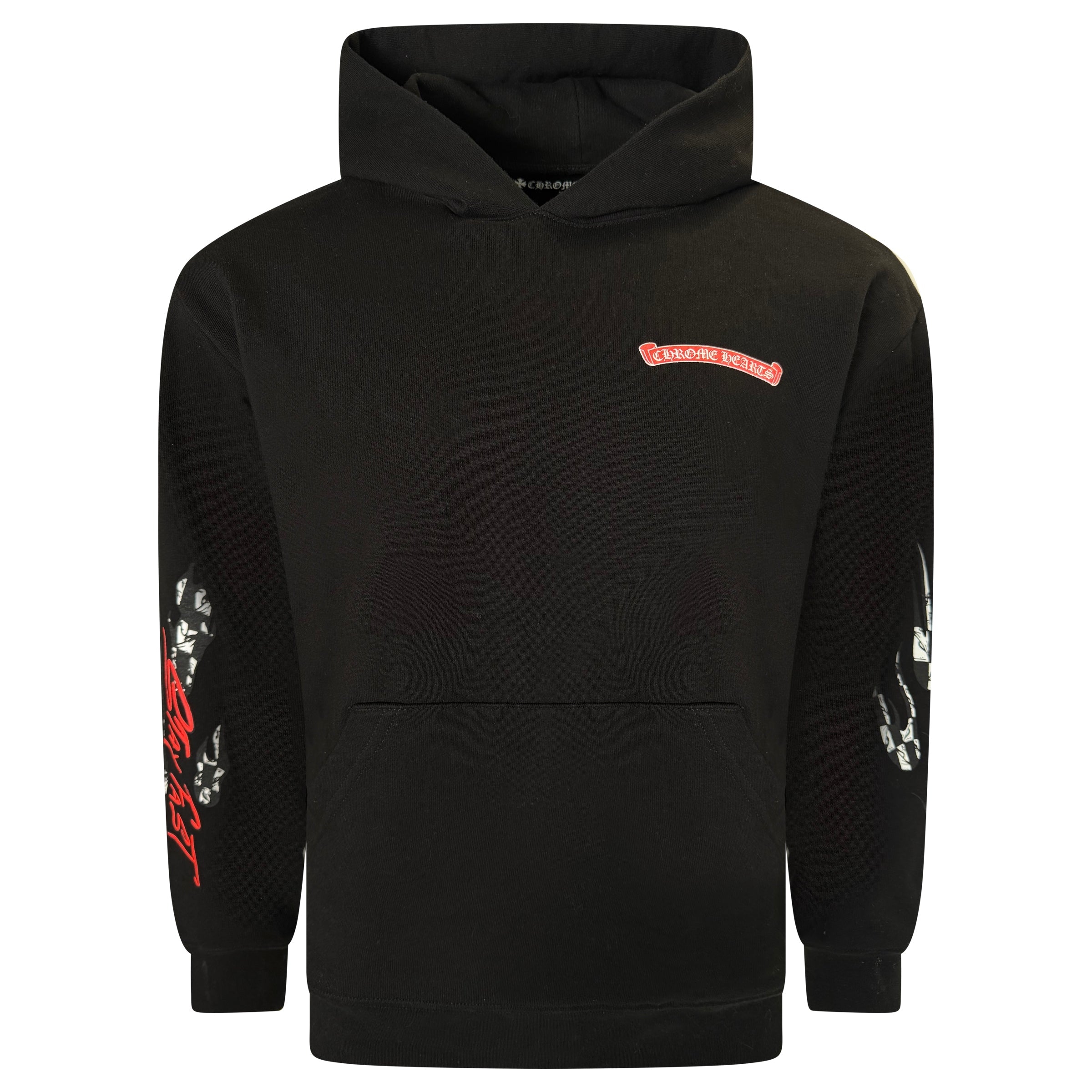 CHROME HEARTS MATTY BOY HOODIE - LARGE (NEW) - Affluent ArchivesUsed HIGH END DESIGNER CLOTHING