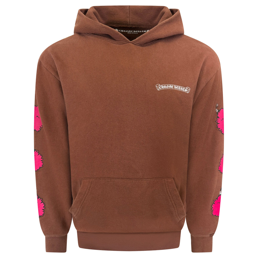 CHROME HEARTS MATTY BOY HOODIE - LARGE | PRE OWNED - Affluent ArchivesUsed HIGH END DESIGNER CLOTHING