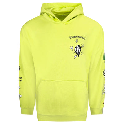 Chrome Hearts Matty Boy Lime Green Hoodie - XXL (Fits XL) | Pre-Owned